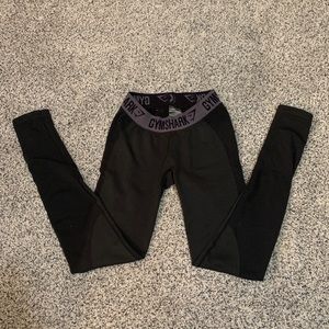 Black Gymshark Flex Leggings